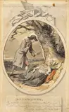 Langhorne; Hanley Two, both titled and inscribed Both pencil and watercolour 12 x 7cm; 4¾ x 2¾in (2) by Richard Corbould, pencil and watercolour, sold Mar 2018
