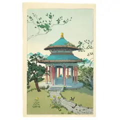 Three Woodblock Prints by Elizabeth Keith, Taisho (1912-1926) and Showa era (1926-1989), 20th century, sold Dec 2024