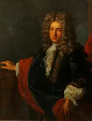 Portrait of a gentleman, bust-length, in a lace cravat by Robert Nanteuil, sold Sep 2014