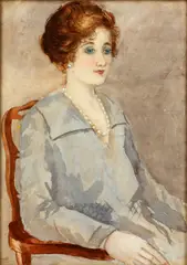 Miss Beatrice Lillie's travelling costume; Baba No 17; Baba No 16; Princess Marina of Kent; Cecil Beaton's mother; and Pavlova No 14 by Cecil Beaton, watercolour and gouache, sold Jul 2014