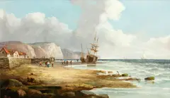 Off the Kent Coast by John James Wilson, sold Jul 2014