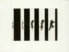 A Test of Violence by Juan Genovés, limited edition print, sold May 2014