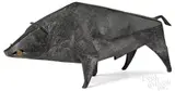 Boar I by Terence Coventry, 1998, bronze, sold Oct 2021