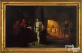 depicting a wedding feast by Robert Alexander Hillingford, oil on canvas, sold Oct 2021