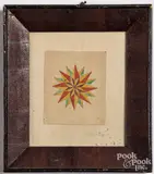 drawing of a star by David Frey, watercolor, sold Sep 2021