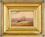 seascape by Edward Moran, oil on panel, sold May 2021