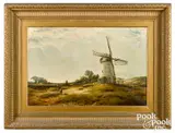 landscape with windmill by Waller Paton, oil on canvas, offered May 2021