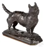 terrier titled Sandy by Frederick Roth, bronze, sold May 2021
