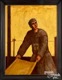 portrait of the Good Samaritan by Joseph Davie, oil on canvas, offered May 2021