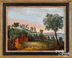 view of Mount Vernon by William Matthew Prior, oil on canvas, sold May 2021