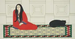 Soliloquy by Will Barnet, 1972, screenprint, sold Apr 2021