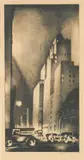 57th Street (Rubber Center) by Louis Lozowick, 1930, lithograph, sold Apr 2021