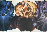 Iris sequence by Lowell Nesbitt, 1982, oil on canvas, sold Apr 2021