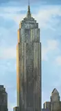 Empire State by Lowell Nesbitt, 1982, oil in canvas, sold Apr 2021