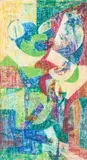Untitled by Olivia Koopalethes, 1969, encaustic on paper, sold May 2021
