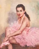 Marianne by Pál Fried, oil on canvas, sold May 2021
