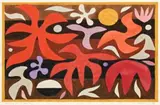 Study For Tapestry I by John Coburn, 1968, watercolour on paper, sold Apr 2013