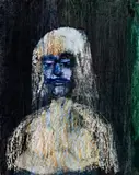 Shakespeare Sonnet by Sidney Nolan, 1967, oil on composition board, sold Apr 2013