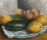 Still Life by Sali Herman, 1948, oil on canvas, sold Apr 2013