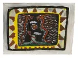 Limmen Bight Country by Ginger Riley Munduwalawala, 1989, synthetic polymer paint on composition board, sold Mar 2013