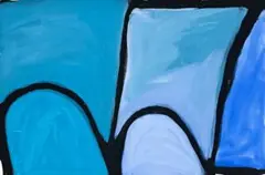 Untitled by Paddy Bedford, 2005, gouache on acid free crescent board, sold Nov 2012