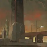 The Pillar, 1992/93/98 by Rick Amor, oil on canvas, sold Nov 2012