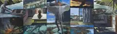 Five Panels With Volcano Man by Euan MacLeod, 2004, oil on five canvas panels, sold Nov 2012