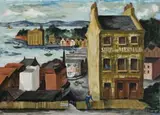 Old Sydney by Elaine Haxton, 1942, oil on board, sold Nov 2012