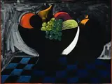 Bowl Of Fruit by Charles Blackman, oil on composition board, offered Nov 2012