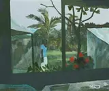 Island Garden by Ray Crooke, c.1970, oil on canvas-board, offered Nov 2012