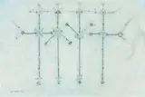 Lightning Conductors by Edwin Tanner, 1961, oil on composition board, sold Aug 2012