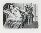 Hindoue A La Jupe De Tulle by Henri Matisse, 1929, lithograph, offered Aug 2012