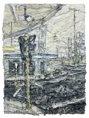 Summer Hill by Nicholas Harding, 1996, oil on board, sold Aug 2012