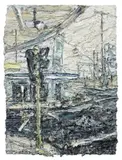 Summer Hill by Nicholas Harding, 1996, oil on board, sold Aug 2012