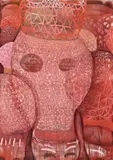 Bust by Peter Graham, 2006, oil and synthetic polymer paint on linen, sold Aug 2012