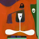 Divining Rod by Gareth Laurence Sansom, 2007, oil and enamel on linen, sold Aug 2012