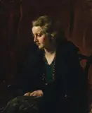 Portrait Of Miss Hendrie by John Longstaff, c.1933-34, oil on canvas, sold Aug 2012
