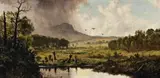 Mount Roland, Tasmania by Haughton Forrest, oil on board, sold Aug 2012