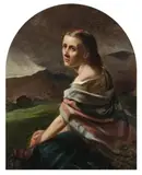 Portrait Of A Woman (London) by Robert Dowling, 1863, oil on canvas, offered Aug 2012
