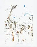 Lake Eyre In December by John Olsen, 1978, colour lithograph, sold Aug 2012
