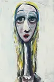Alice by Charles Blackman, c.1957, tempera and oil on composition board, offered May 2012