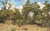 Gum Trees – Mt Macedon by Frederick McCubbin, 1904, oil on canvas, sold May 2012