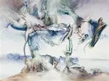 The Idiom Of Pending Islands by James Gleeson, 1990, oil on canvas, offered May 2012