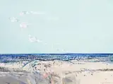 Avenel Landscape by Fred Williams, 1975, gouache on paper, sold May 2012