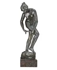 Diana Wounded by Bertram Mackennal, 1905, bronze, sold May 2012