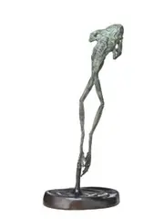 Frog by John Olsen, 2004, bronze, sold May 2012