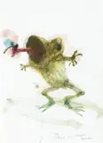 Caught Broome by John Olsen, 1999, watercolour on paper, sold May 2012