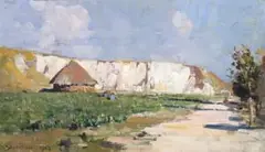 The Vegetable Workers by Arthur Streeton, 1903, oil on canvas, sold May 2012