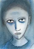Mischief Ii by Robert Dickerson, pastel on paper, sold May 2012