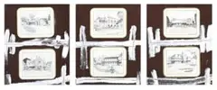 The Houses I Worked In by Clinton Nain, mixed media on canvas, offered Apr 2012